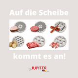 Hachoir à viande/légumes Jupiter hachoir universel à main en acier inoxydable avec manivelle