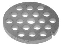 Perforated disc size 5, 8mm square for all universal grinder attachments from Jupiter, KitchenAid, SMEG, mySystem and Jupiter handheld universal grinder