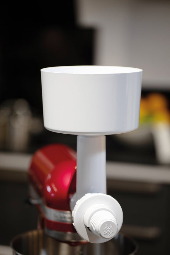 Jupiter Küchenmaschinen Getreidemühlen- /Kaffeemahl-Vorsatz mit Stahlkegelmahlwerk kompatibel mit KitchenAid Küchenmaschinen